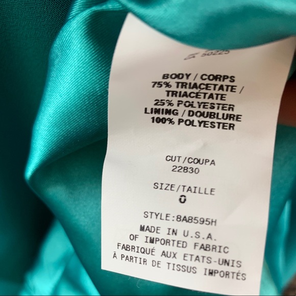 ABS by Allen Schwartz Peplum Gown - Picture 12 of 13